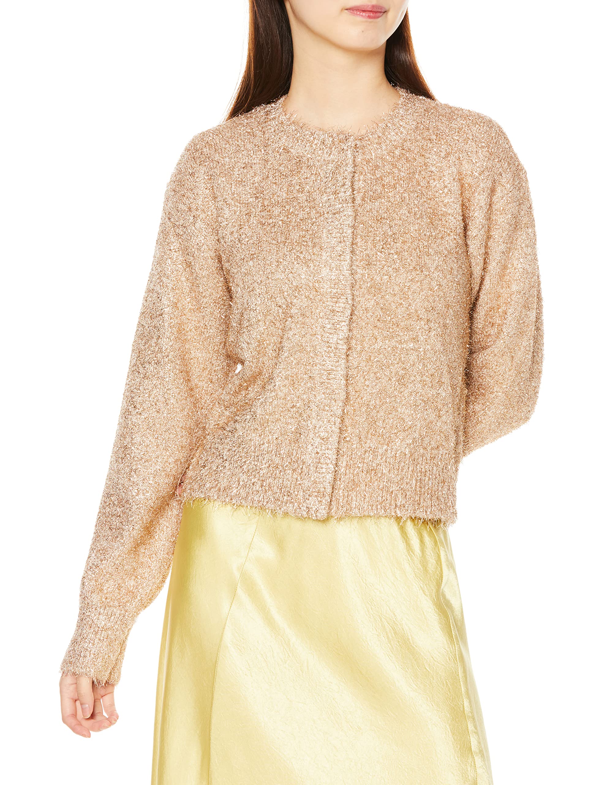 Amazon | [エミ] ラメカーディガン 13WNT225040 レディース PBEG